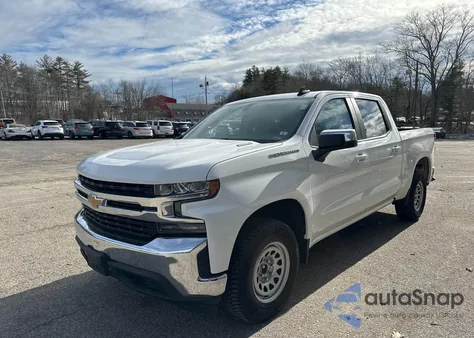 2020 Chevrolet Silverado 1500 4Wd Short Bed Lt из США, поврежденный, VIN 3GCUYDET0LG384835